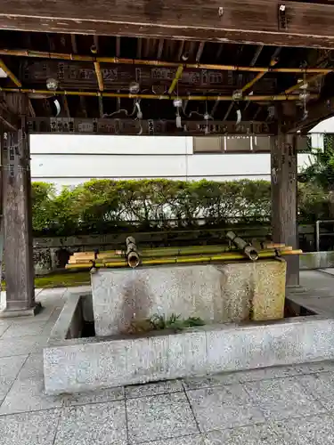 宮城縣護國神社の手水舎
