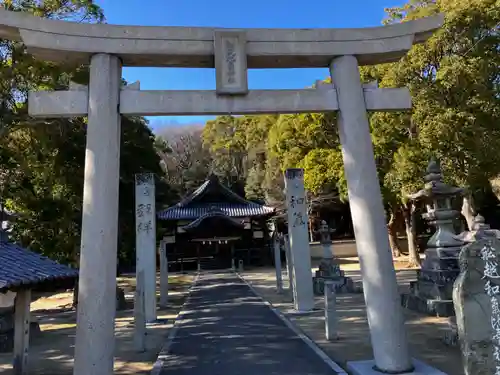 船越和気比売神社の鳥居