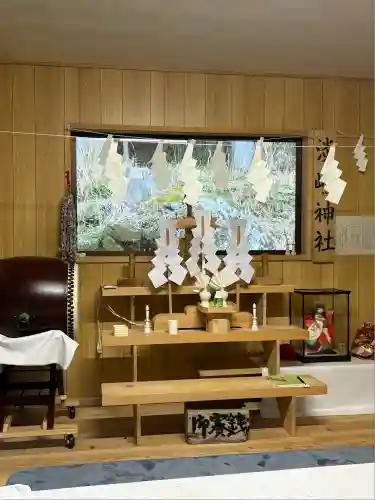 粟島大明神の本殿・本堂