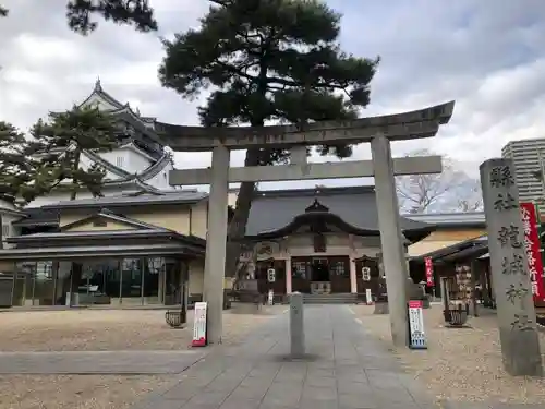 龍城神社の鳥居