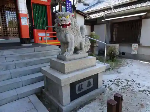 七松八幡神社の狛犬