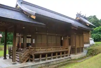 居多神社の本殿・本堂