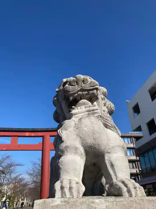 鶴岡八幡宮の狛犬