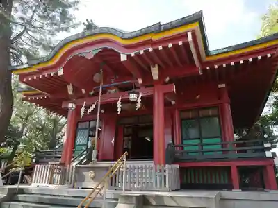 馬込八幡神社の本殿・本堂