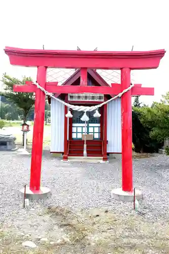 落部八幡宮の鳥居