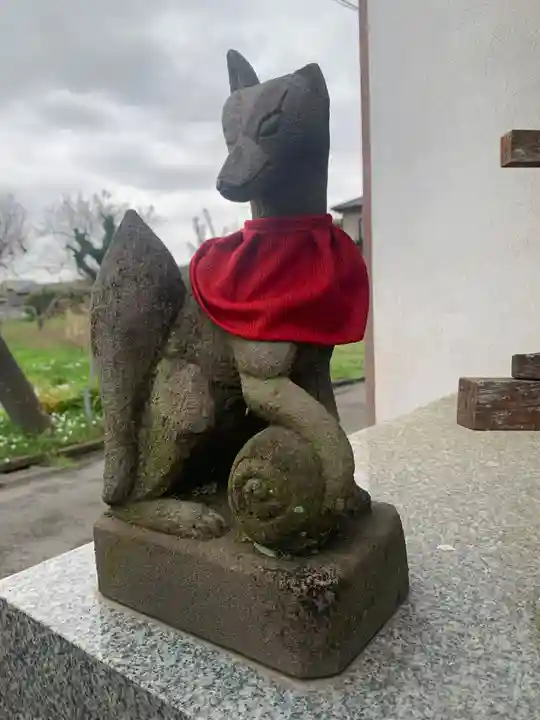稲生稲荷神社の狛犬