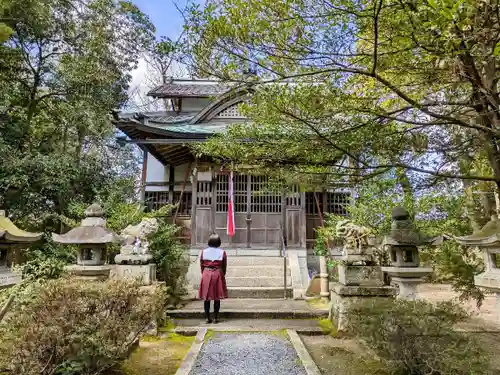 白鬚神社の本殿