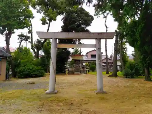 豊受神社の鳥居