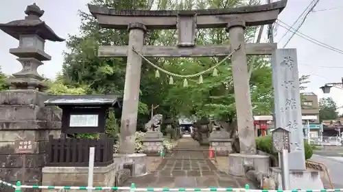 神炊館神社 ⁂奥州須賀川総鎮守⁂の鳥居