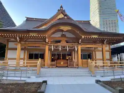 西久保八幡神社の本殿・本堂