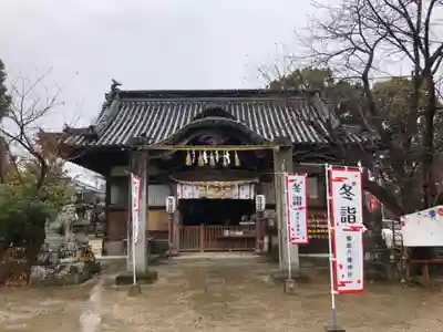鴨島八幡神社の本殿・本堂