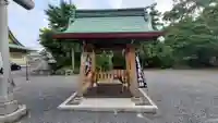 服織田神社の手水舎