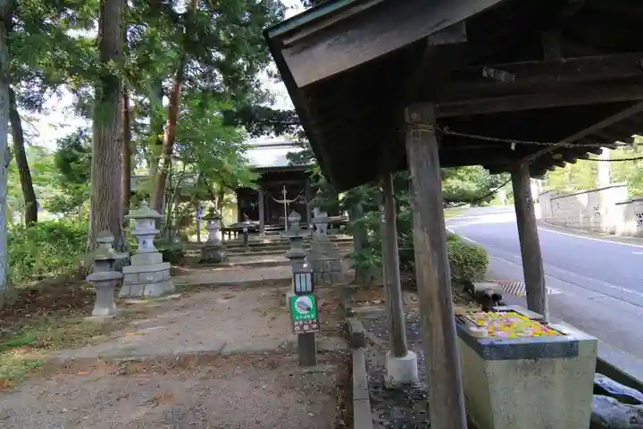 岳温泉神社 の景色