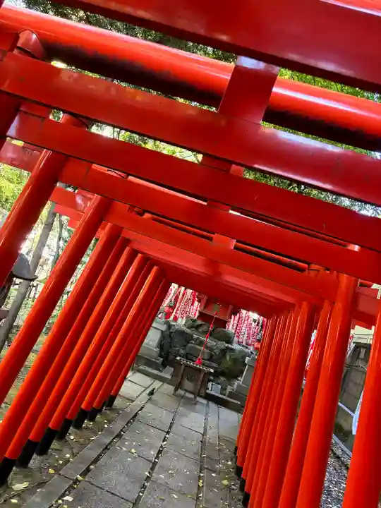 連理稲荷神社の鳥居