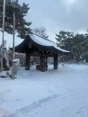 函館護國神社の手水舎