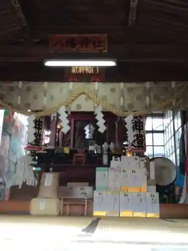 水海道鎮守 八幡神社の本殿・本堂