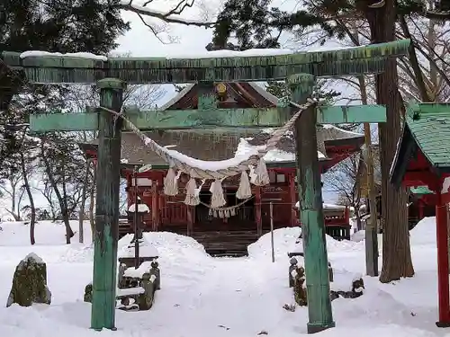 日吉八幡神社の鳥居