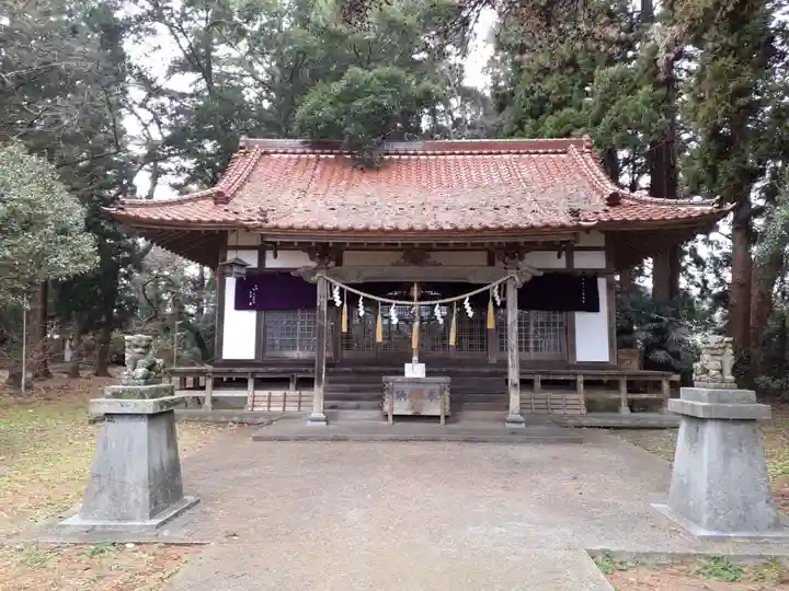 亘理神社の本殿・本堂
