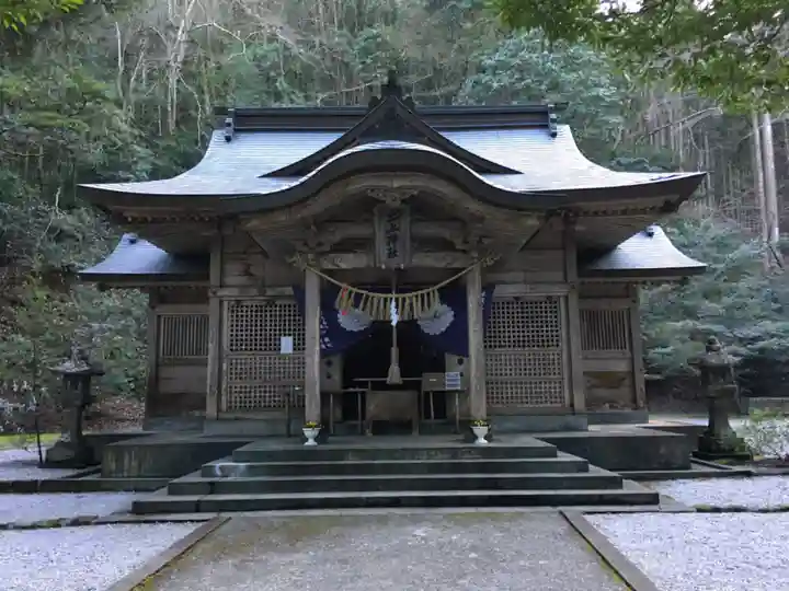 二上神社の本殿・本堂