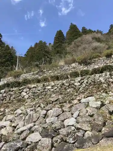 山住神社の庭園