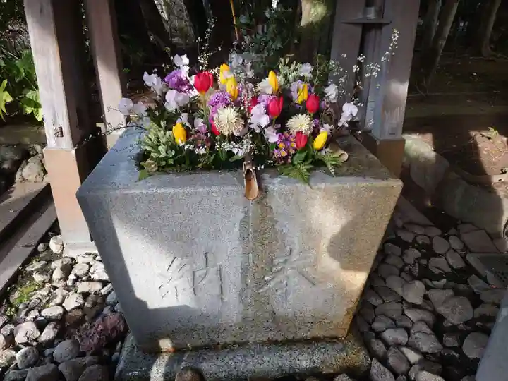 富知六所浅間神社の手水舎