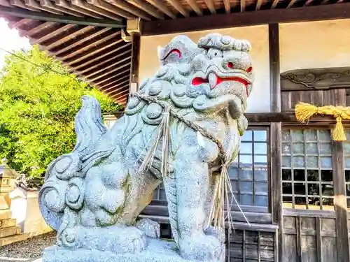 天神社（河和天神社）の狛犬