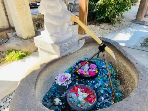 三輪神社の庭園