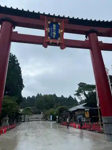 盛岡八幡宮の鳥居