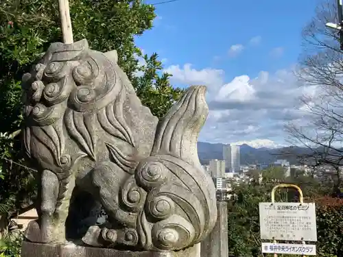 足羽神社の狛犬