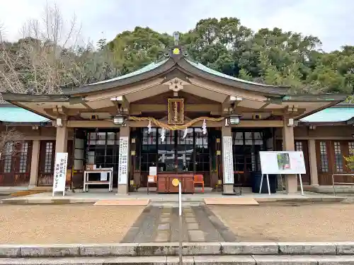 長崎縣護國神社の本殿・本堂