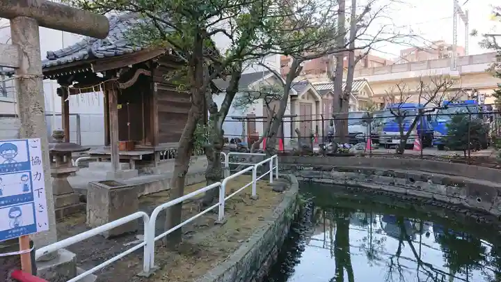 磐井神社の庭園