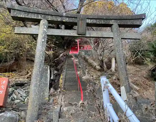 香取伊豆乃御子神社の鳥居