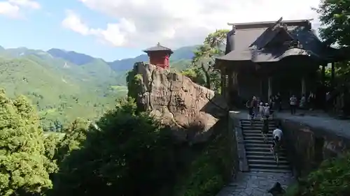 宝珠山 立石寺の景色