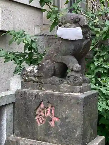  六本木天祖神社の狛犬