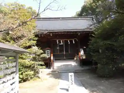 意賀美神社の本殿・本堂