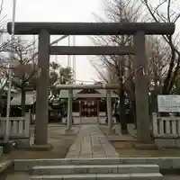 上小松天祖神社の鳥居