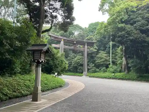 明治神宮の鳥居