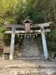 駒宇佐八幡神社の鳥居