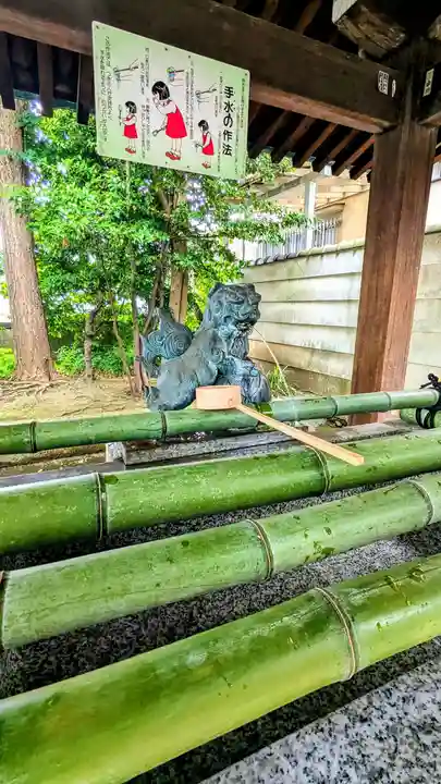 居木神社の手水舎
