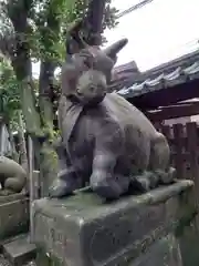 牛嶋神社の狛犬