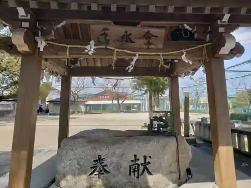平野神社の手水舎