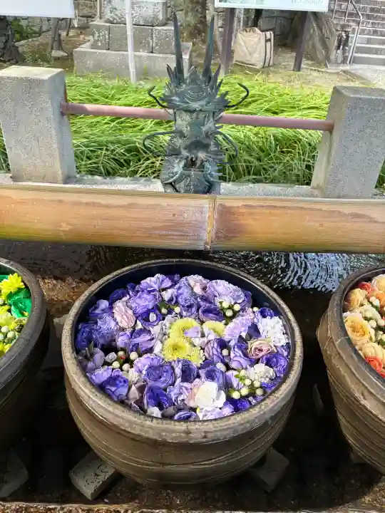 津島神社の手水舎