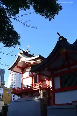 花園神社の本殿・本堂