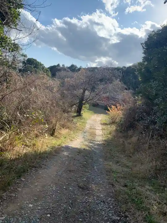 立岩稲荷神社の周辺