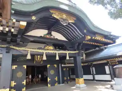 穴八幡宮の本殿・本堂