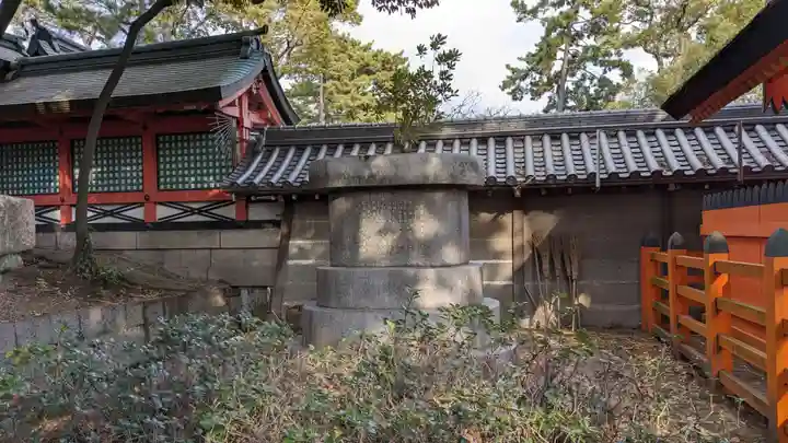 船玉神社(住吉大社摂社)の自然