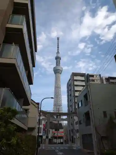 牛嶋神社の景色