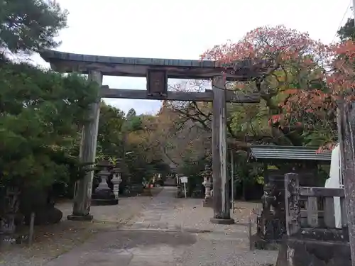 今市瀧尾神社の鳥居