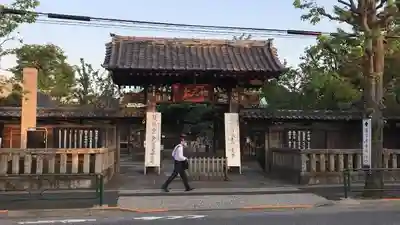 祐天寺の山門・神門