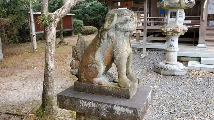 瀬田八幡宮の狛犬